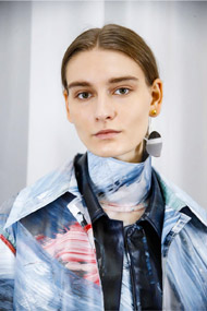 ELENA ZINCHENKO FOR XU ZHI F/W 2018 LONDON