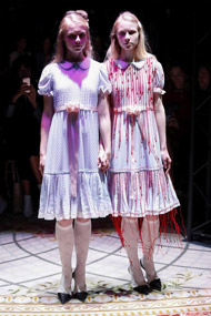 Twins Olga and Vera for UNDERCOVER (CLOSING) PARIS